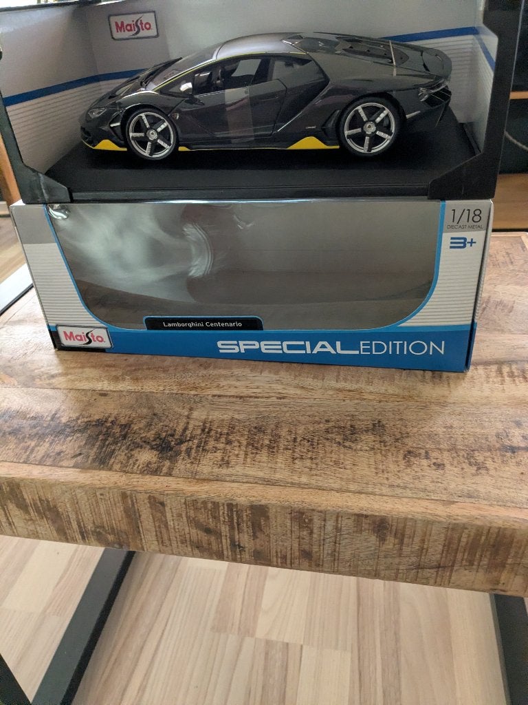 Maisto Lamborghini Centenario 1/18, Hobby en Vrije tijd, Modelauto's | 1:18, Ophalen, Nieuw, Auto, Maisto