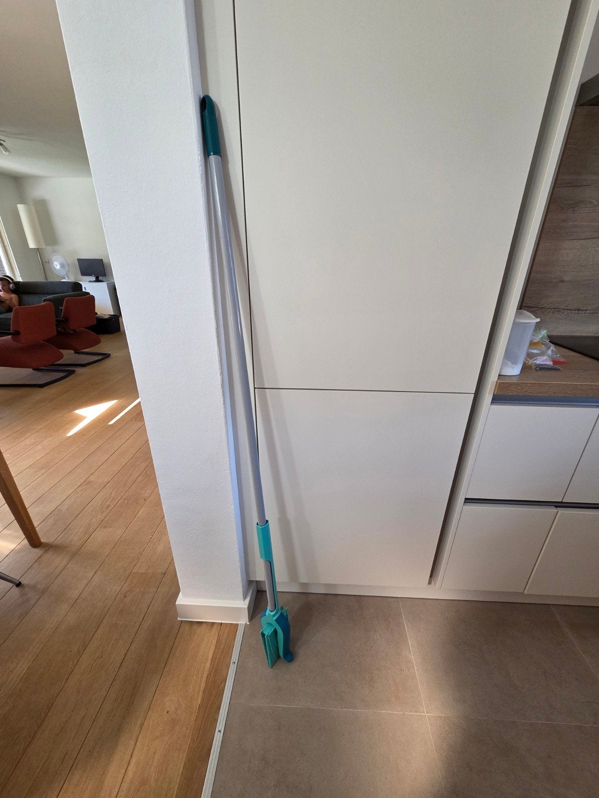 Leifheit dweil met microvezeldoek, Ophalen, Mop of Dweil