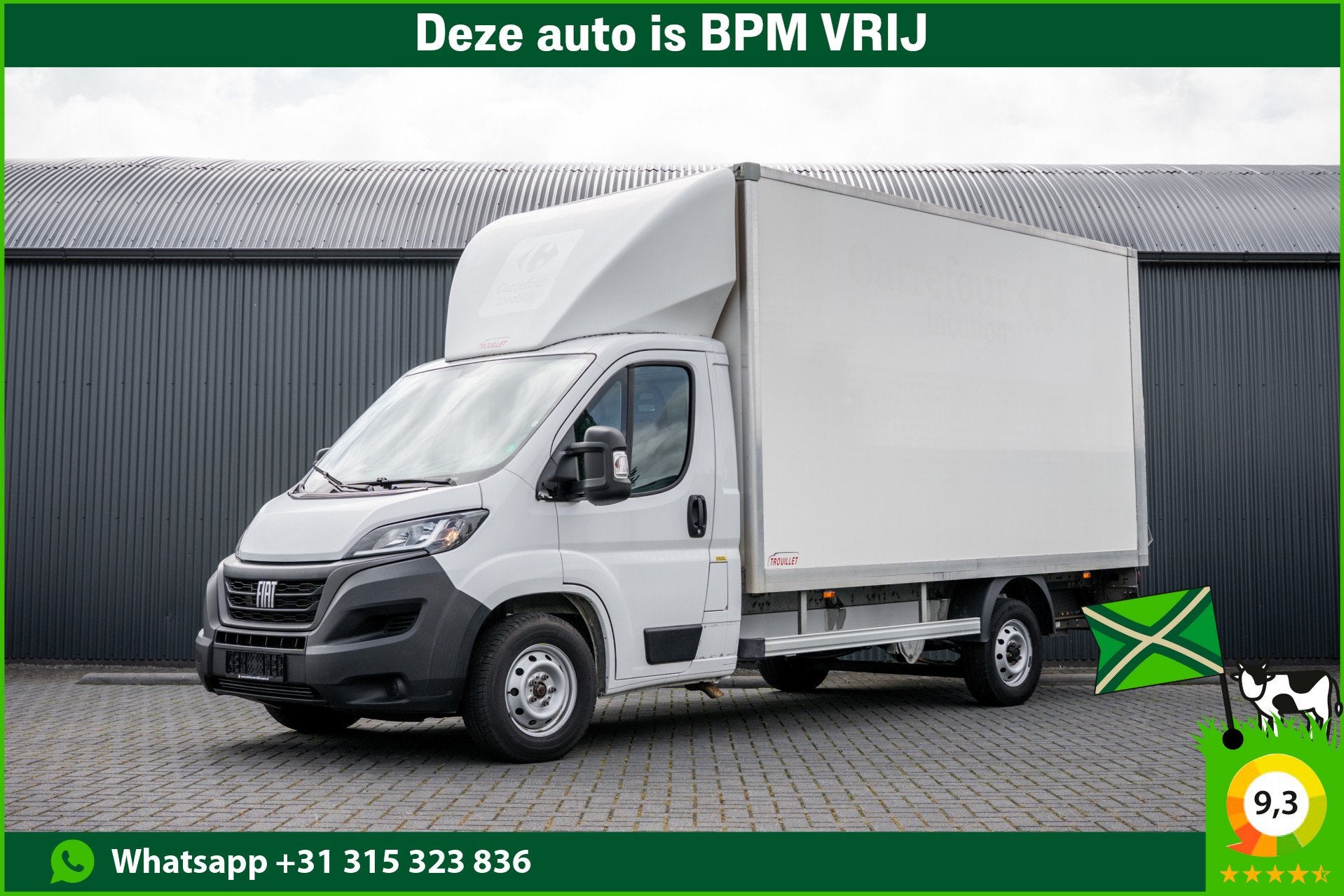 Fiat Ducato MultiJet 140PK | Bakwagen met laadklep | Camera, Voorwielaandrijving, Gebruikt, Zwart, 4 cilinders