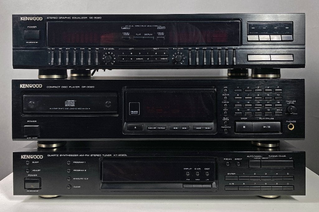 Kenwood Graphic EQ, CD speler en Tuner, Gebruikt, Losse componenten, Tuner of Radio, Ophalen