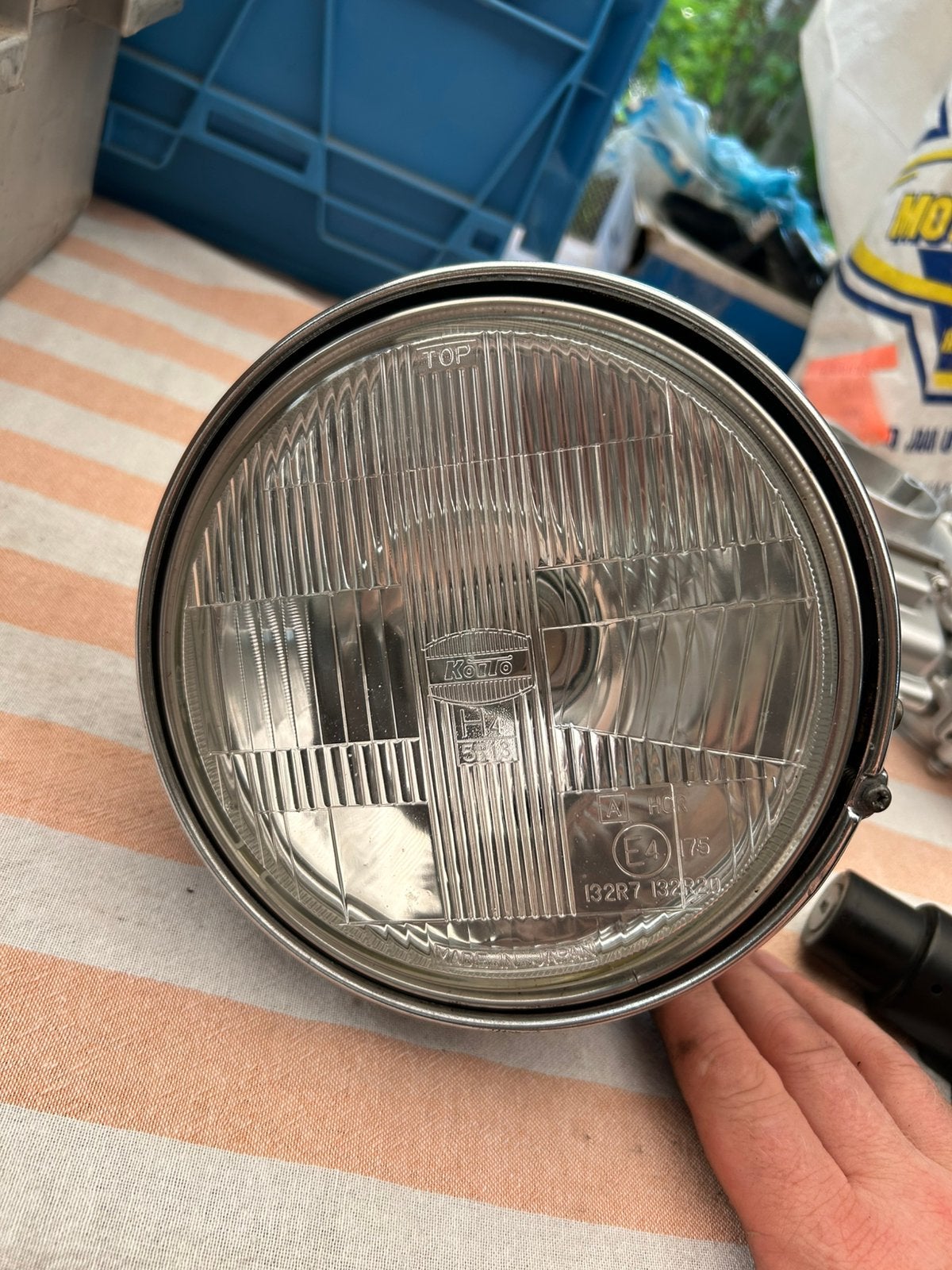 Yamaha Virago XV750SE 1981 koplamp, Motoren, Ophalen of Verzenden, Gebruikt