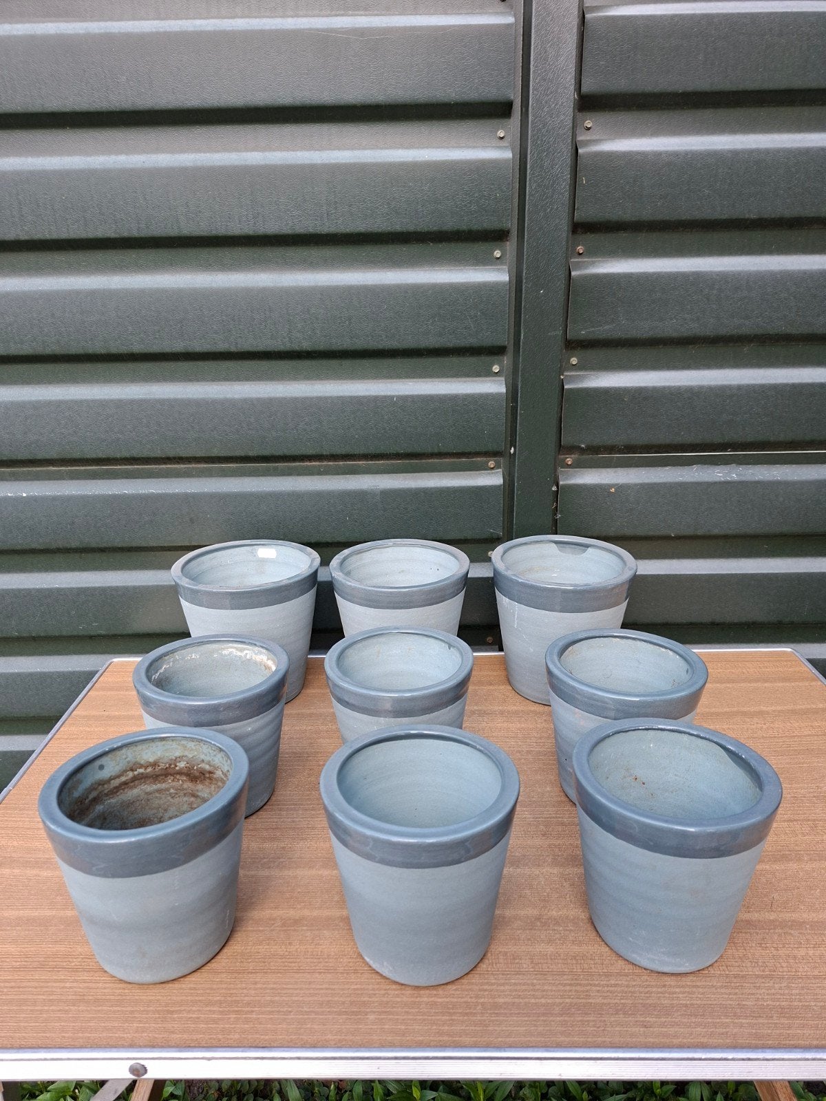 Bloempotten, Ophalen, Rond, Aardewerk, Minder dan 40 cm