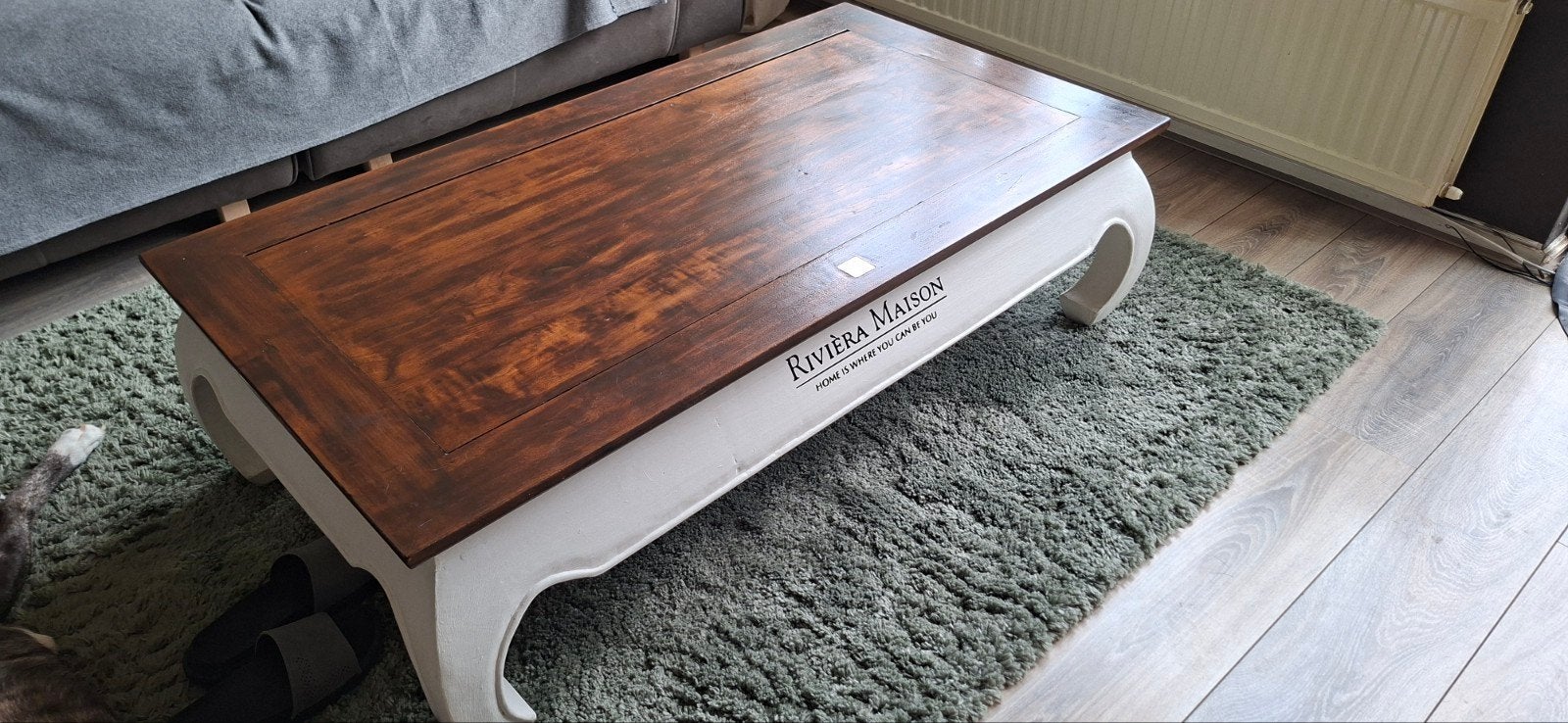 Riviera Maison Salontafel - Landelijke Stijl, Ophalen, Gebruikt, 100 tot 150 cm, 50 tot 100 cm