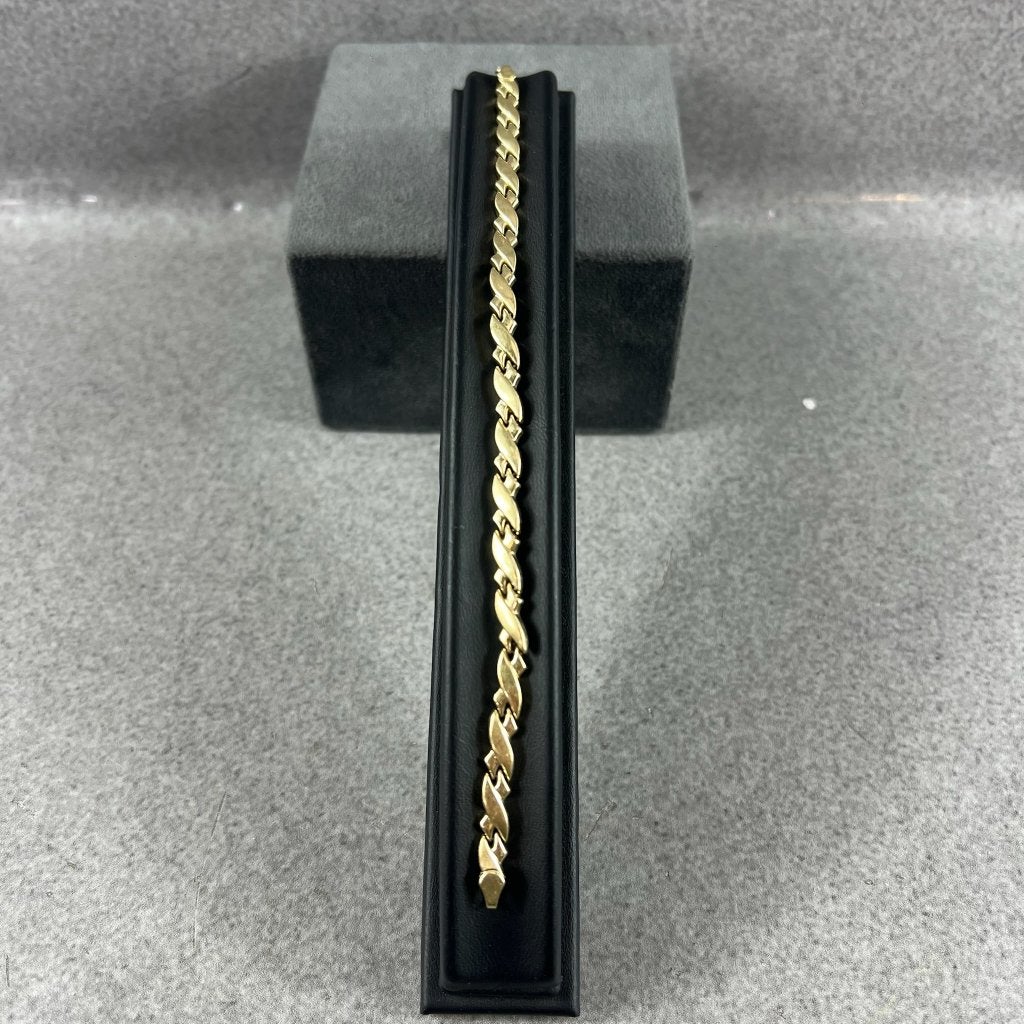 Gouden Armband | 14k | 5,84g | 19cm | 413885, Ophalen of Verzenden, Gebruikt, Goud, Goud