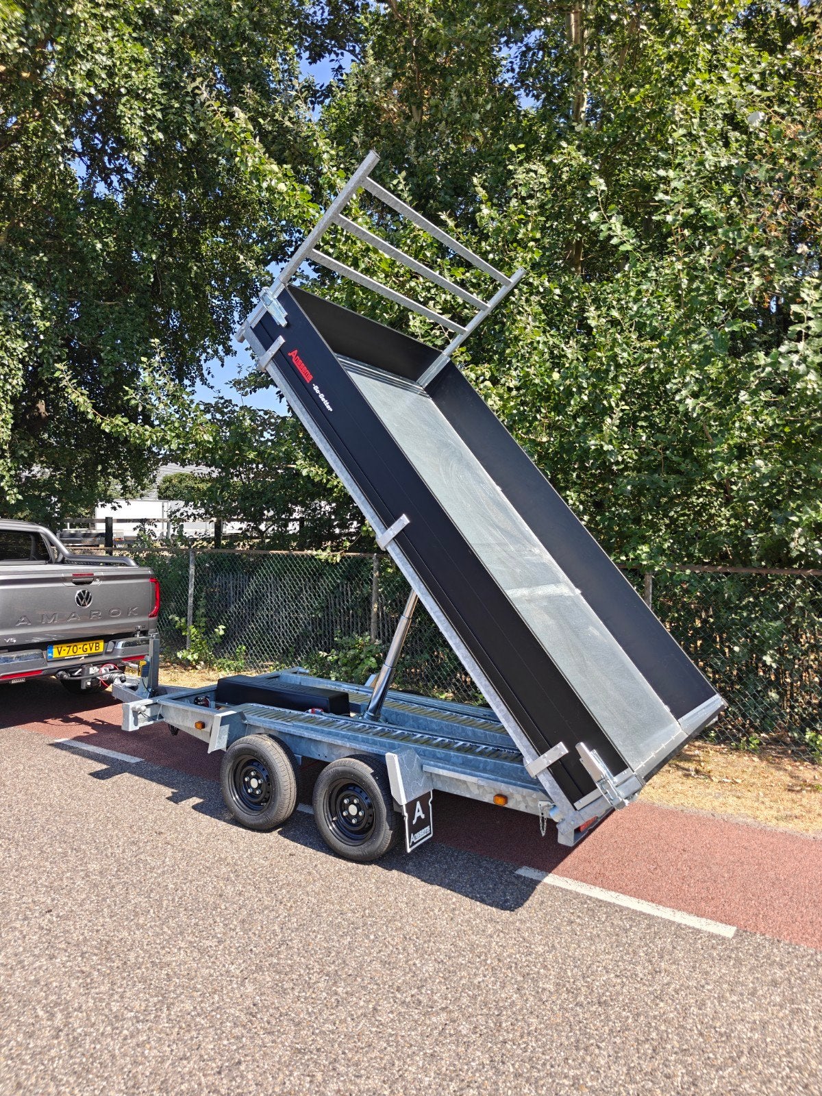 Anssems KSX 3000 Go Getter kipper aanhanger met rijplaten, Ophalen of Verzenden, Nieuw