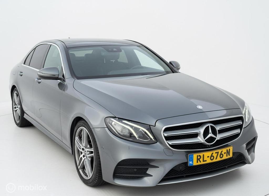 Mercedes E-klasse 200 Business Solution AMG PANO|LEDER|CAMER, Auto's, Mercedes-Benz, Achterwielaandrijving, Gebruikt, 4 cilinders