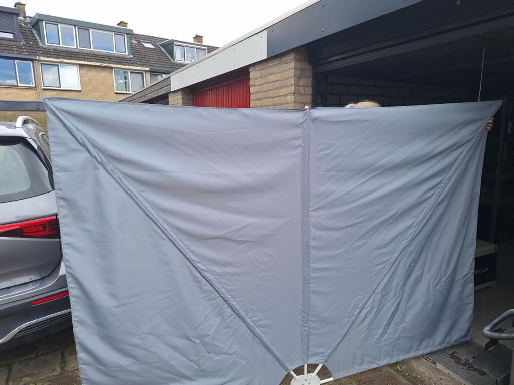 Windscherm, Caravans en Kamperen, Windschermen, Ophalen, Zo goed als nieuw