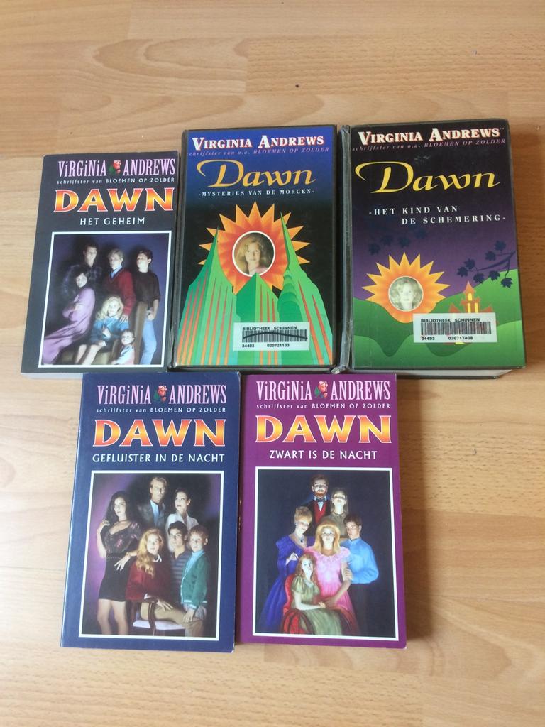Serie Virginia Andrews, Ophalen, Gelezen