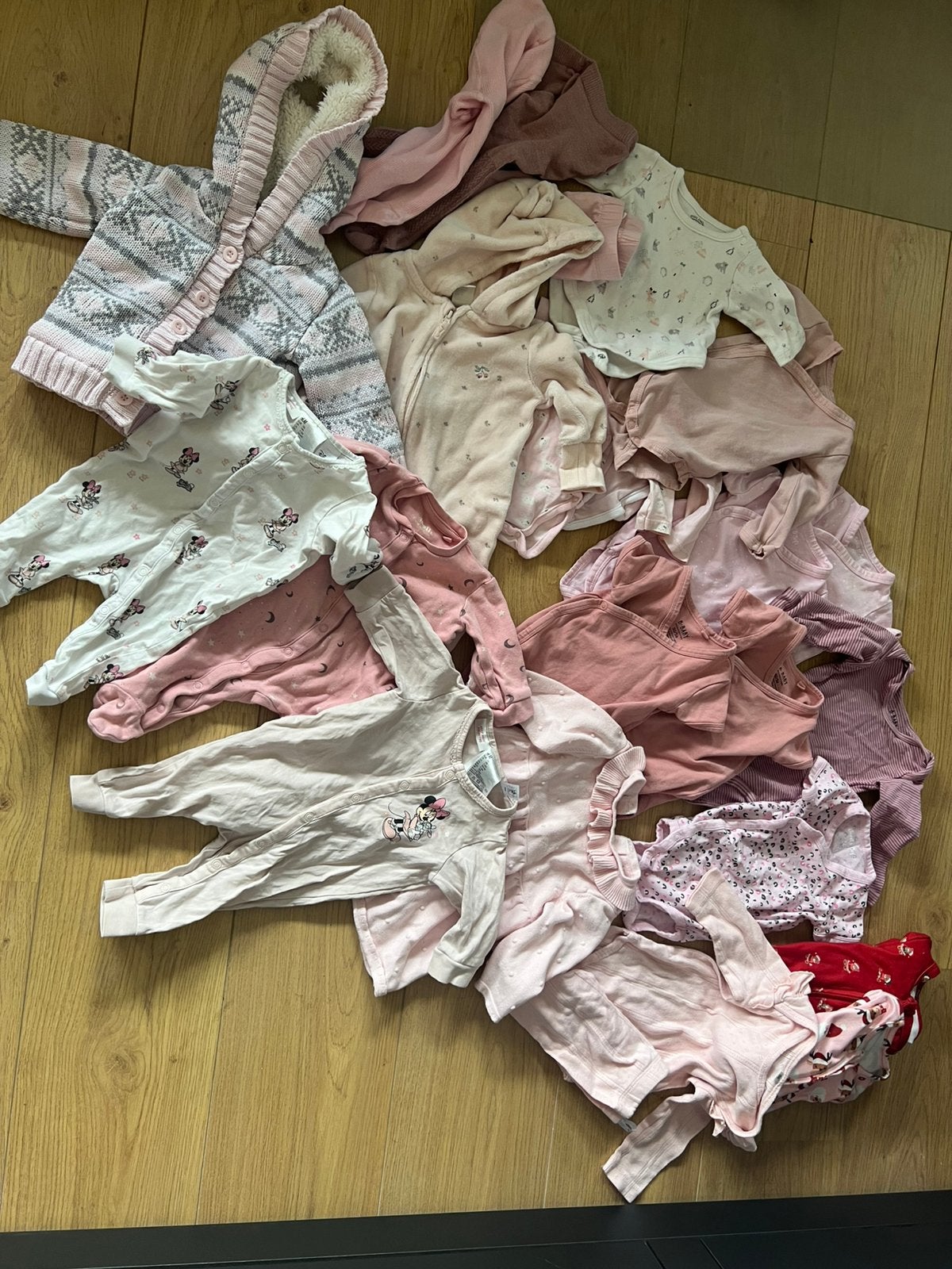 Kledingpakket meisje 50-62 basics, Ophalen of Verzenden, Zo goed als nieuw, Maat 56