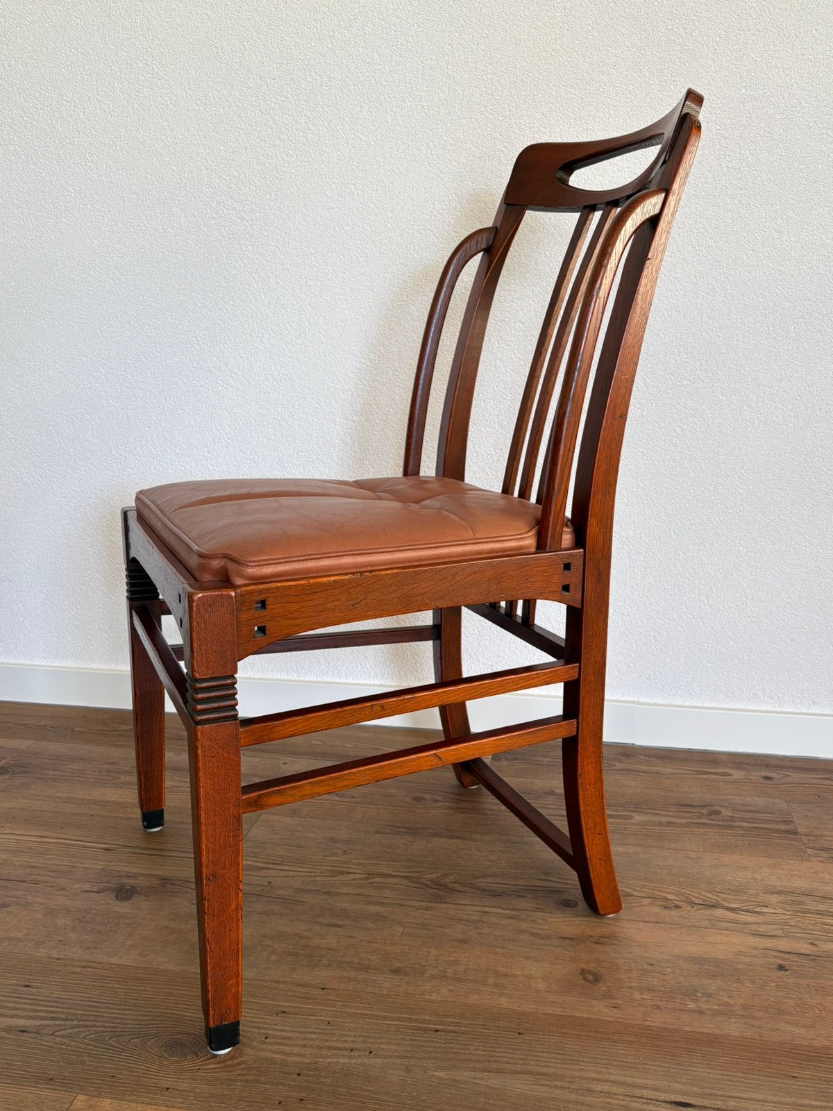 Complete Schuitema ArtDeco/Jugendstil eetkamerset, Ophalen, Gebruikt, Art Deco, 4 tot 6 stoelen