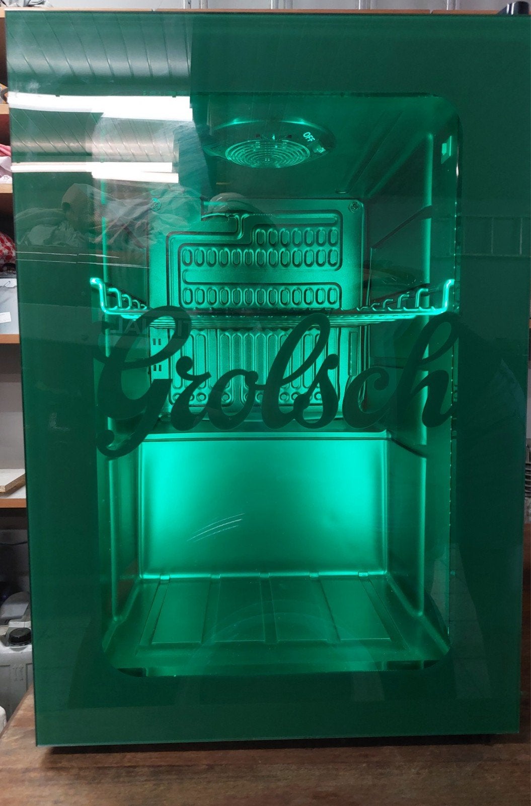 Grolsch koelkast nieuw!, Ophalen, Nieuw, 50 tot 100 cm, Minder dan 100 cm