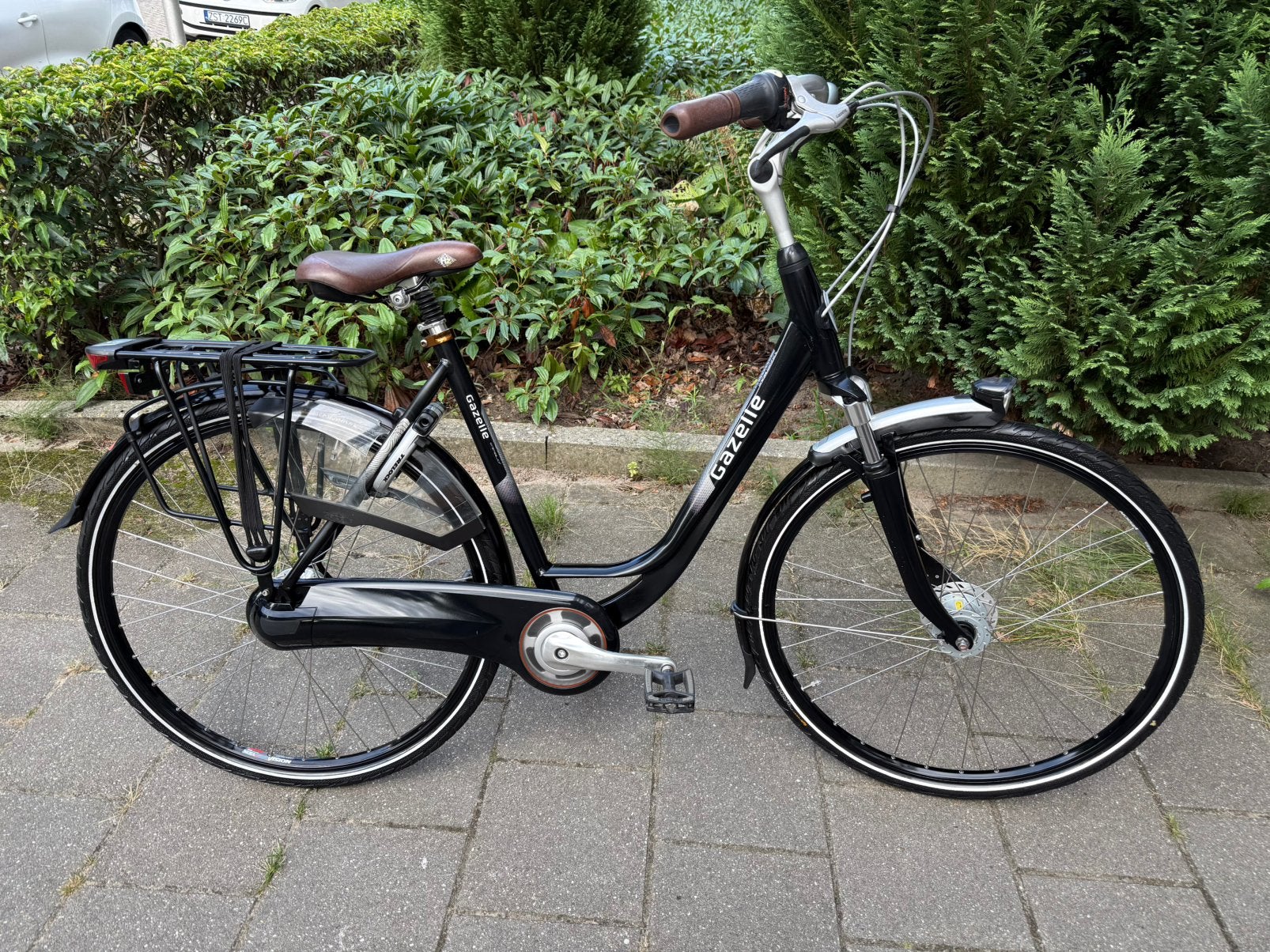 PRACHTIGE Gazelle Orange C7 Damesfiets 53 cm, Ophalen, 53 tot 56 cm, Versnellingen, Zo goed als nieuw