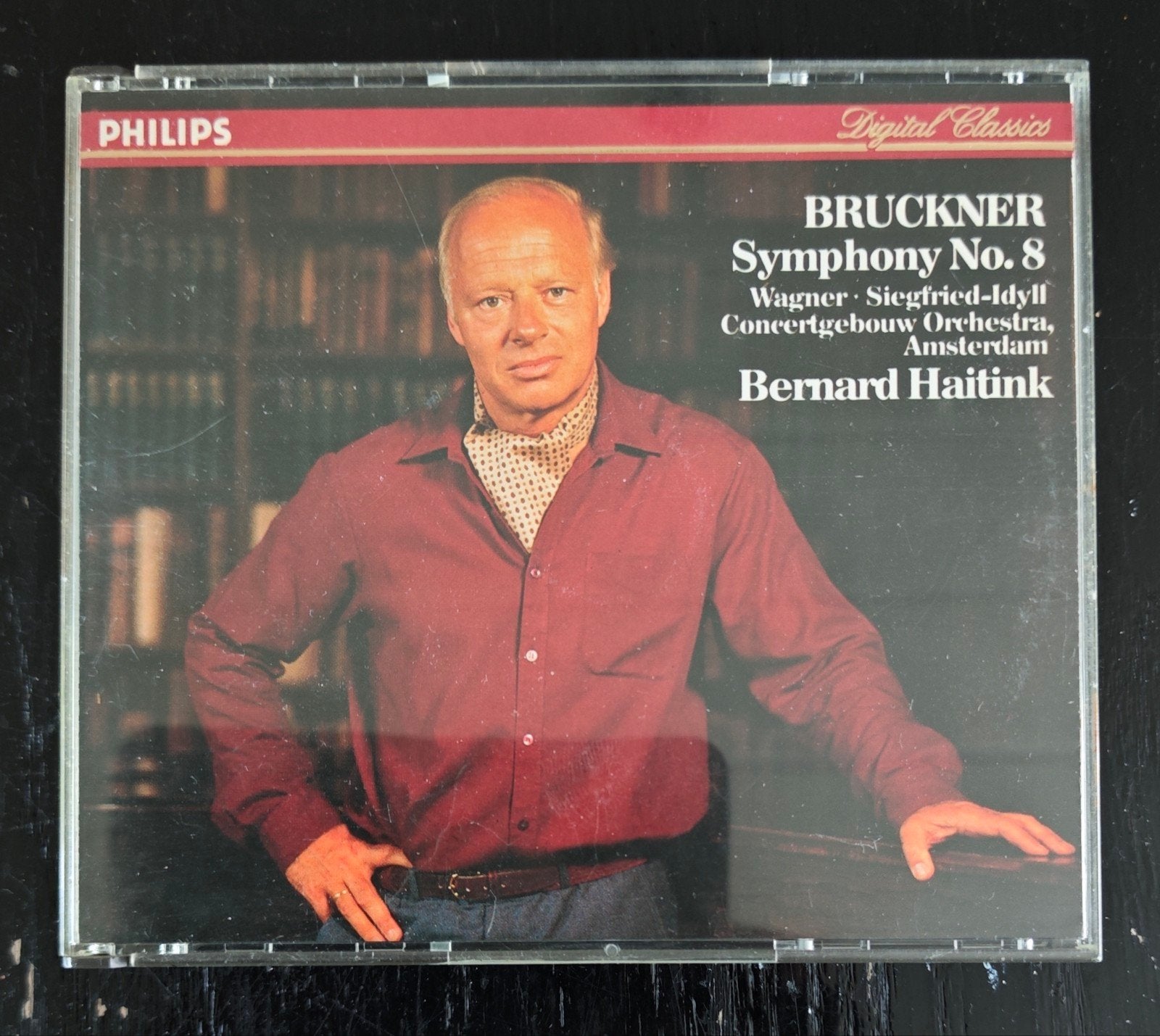 Bruckner: 8e symfonie. Concertgebouworkest/Haitink, Ophalen of Verzenden, Zo goed als nieuw, Romantiek, Orkest of Ballet
