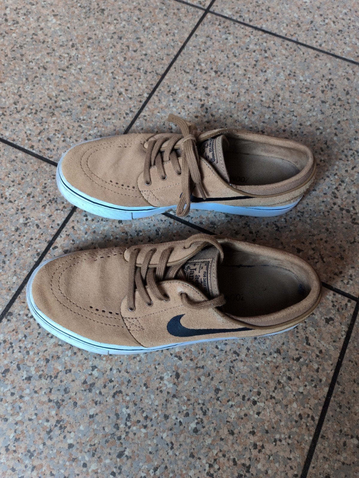 Nike Janoski sneakers - Bruin - Maat 38, Ophalen of Verzenden, Zo goed als nieuw, Bruin, Sneakers of Gympen