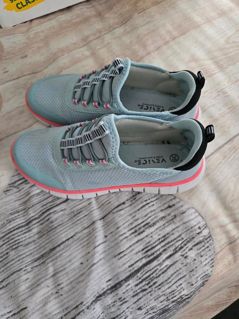 venice schoenen maat 39   (d31, Ophalen of Verzenden, Zo goed als nieuw, Blauw, Sneakers of Gympen