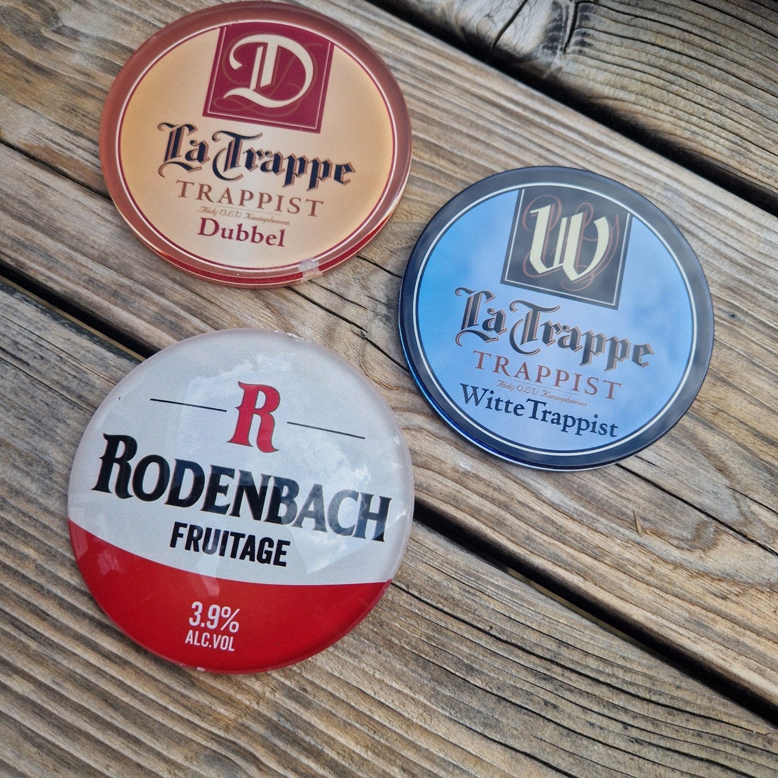 La Trappe en Rodenbach bier lenzen, Verzamelen, Ophalen of Verzenden, Zo goed als nieuw, La Trappe