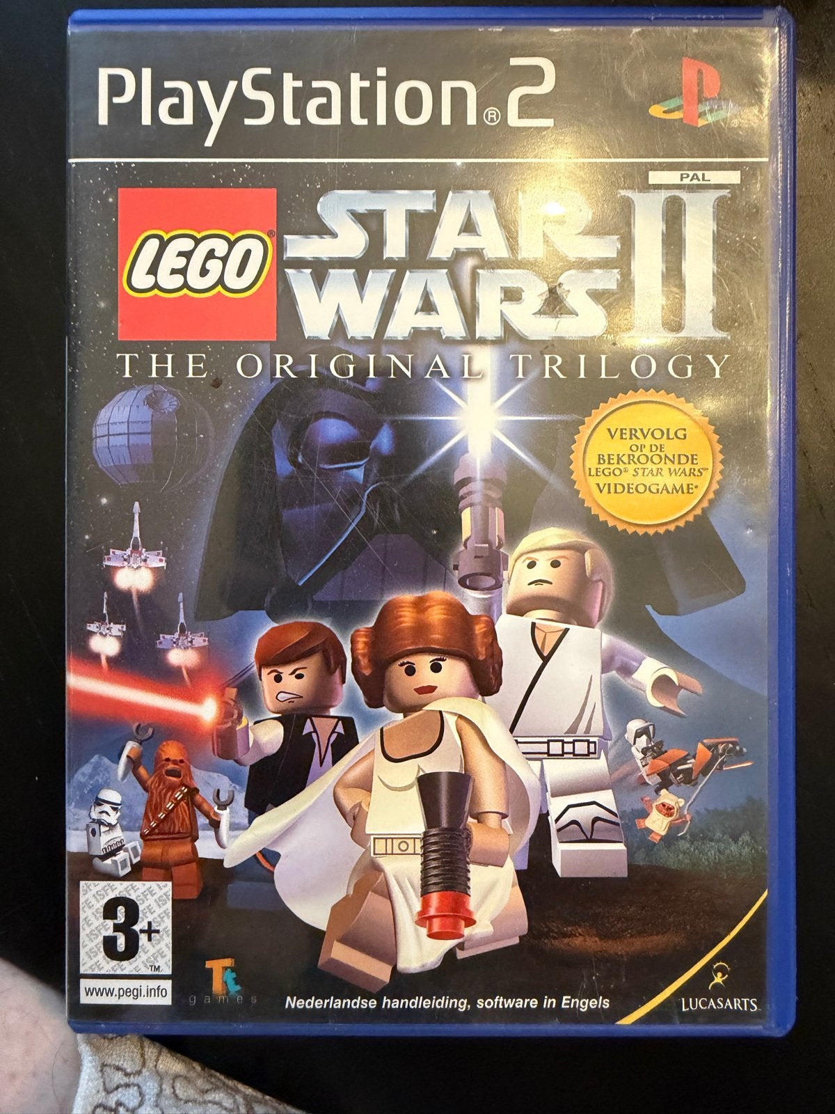 4x PS2 Games: Star Wars Lego, Force Unleashed, Bombad Racing, Ophalen of Verzenden, Gebruikt, Avontuur en Actie, Vanaf 12 jaar