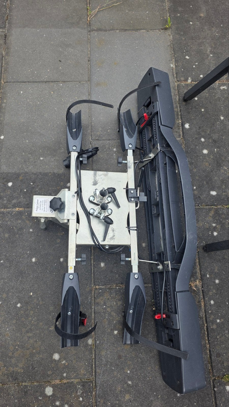 Twinny Load Power Carrier fietsendrager, Auto diversen, Fietsendragers, Ophalen, 2 fietsen, Gebruikt, Trekhaakdrager