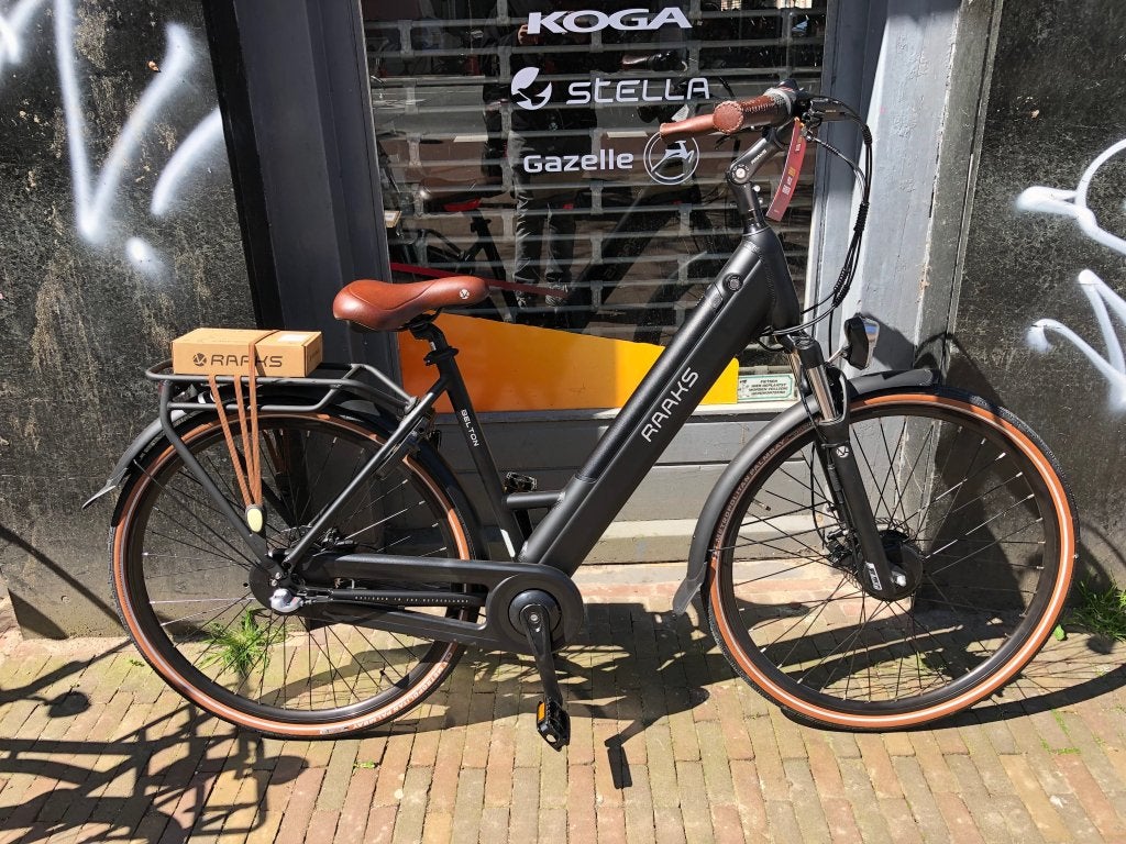Fietshokje Houtplein: Raaks Belton Zwart