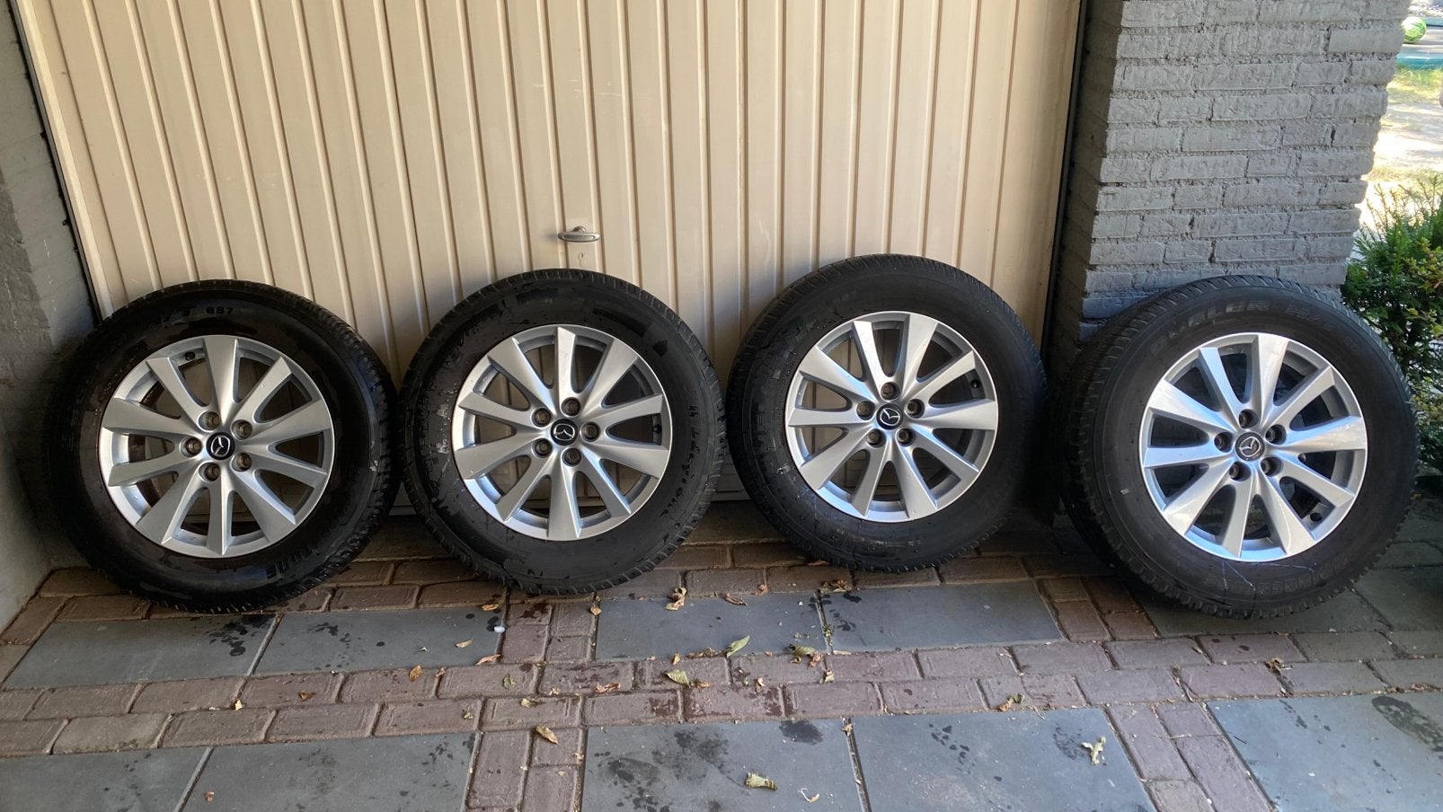 Mazda CX 5 originele velgenset, Auto-onderdelen, Banden en Velgen, Ophalen, Velg(en), 17 inch, Zomerbanden