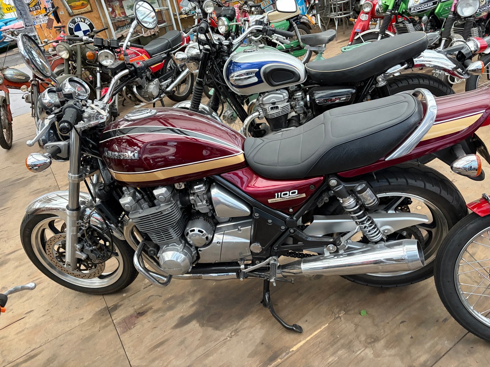 Kawasaki 1100 NIEUWSTAAT!, Motoren, Motoren | Kawasaki, Bedrijf, Toermotor, meer dan 35 kW, 4 cilinders, Motorrijbewijs A, Handgeschakeld