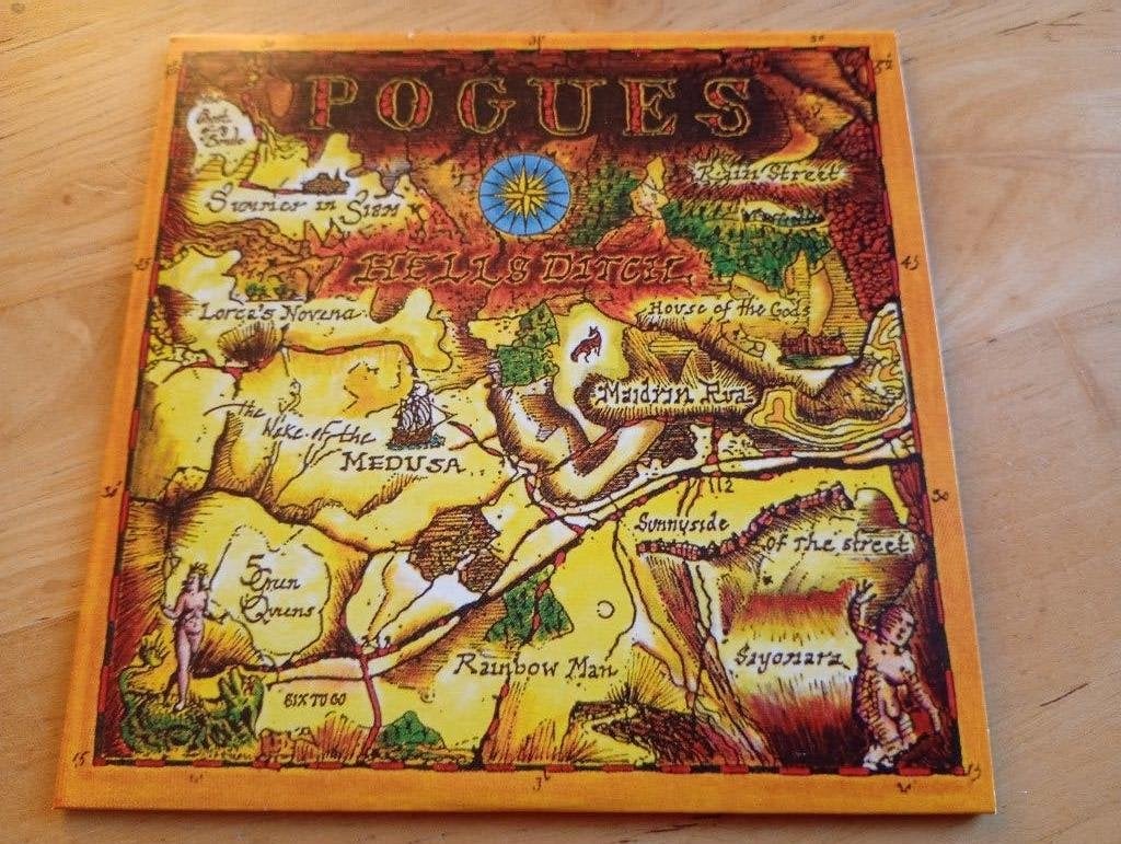 CD The Pogues - Hell's Ditch, Verzenden, Zo goed als nieuw, Punk Rock