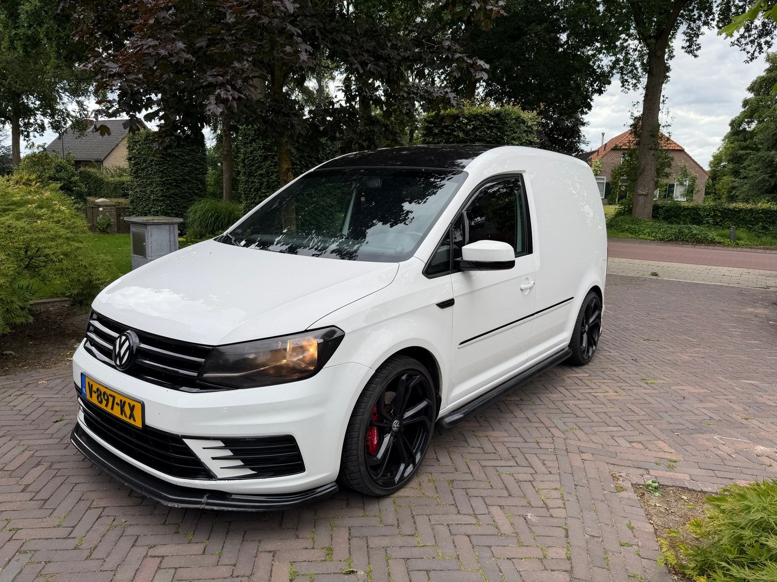 Volkswagen Caddy 2.0 D 55KW 2018 marge, Auto's, Volkswagen, Wit, Origineel Nederlands, Onderhoudsboekje