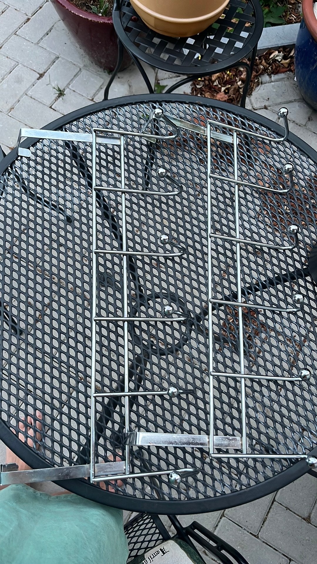 Deur haken, Fietsen en Brommers, Fietsaccessoires | Fietsmanden, Ophalen, Zo goed als nieuw
