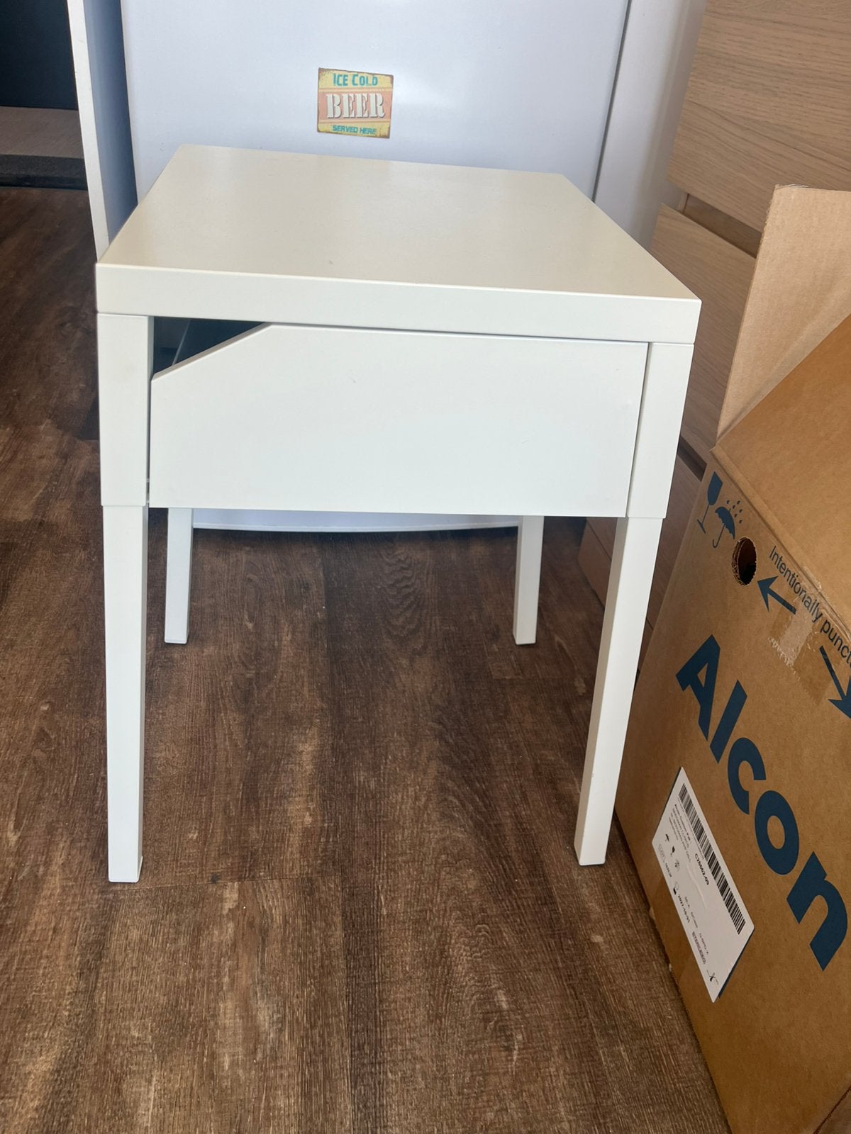Nachtkastje/tafeltje Ikea Selje, Ophalen, Zo goed als nieuw, Minder dan 45 cm, 55 tot 70 cm