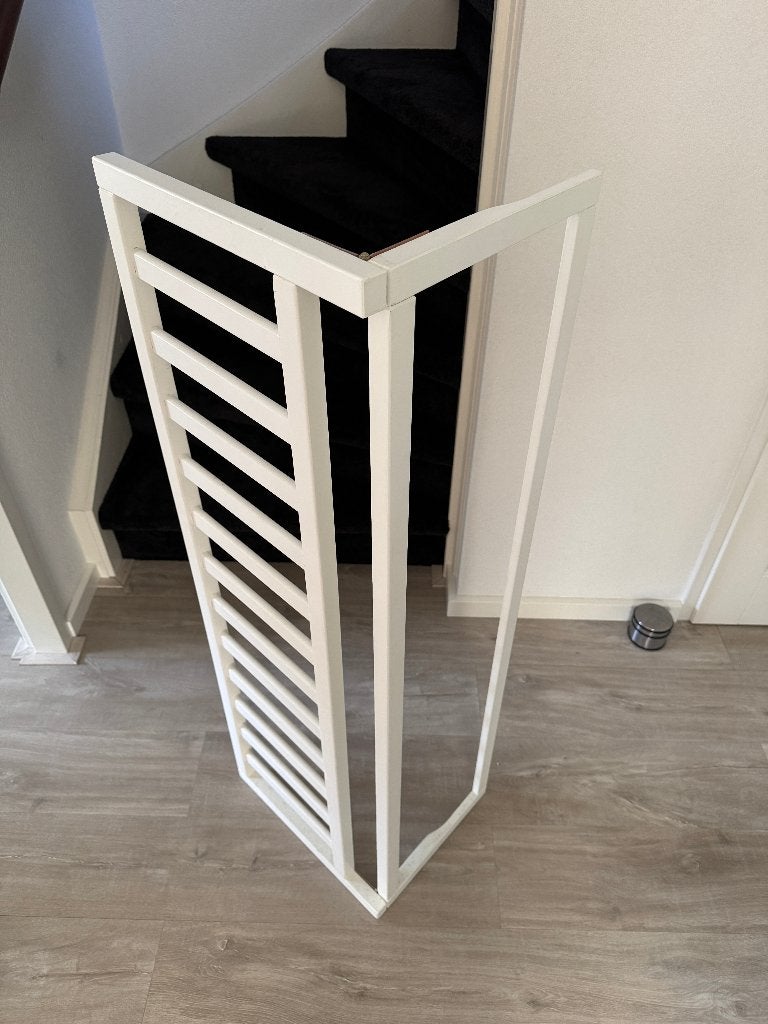 TWF Bedhek Wit, Ophalen, Zo goed als nieuw, Minder dan 140 cm, 100 cm of meer