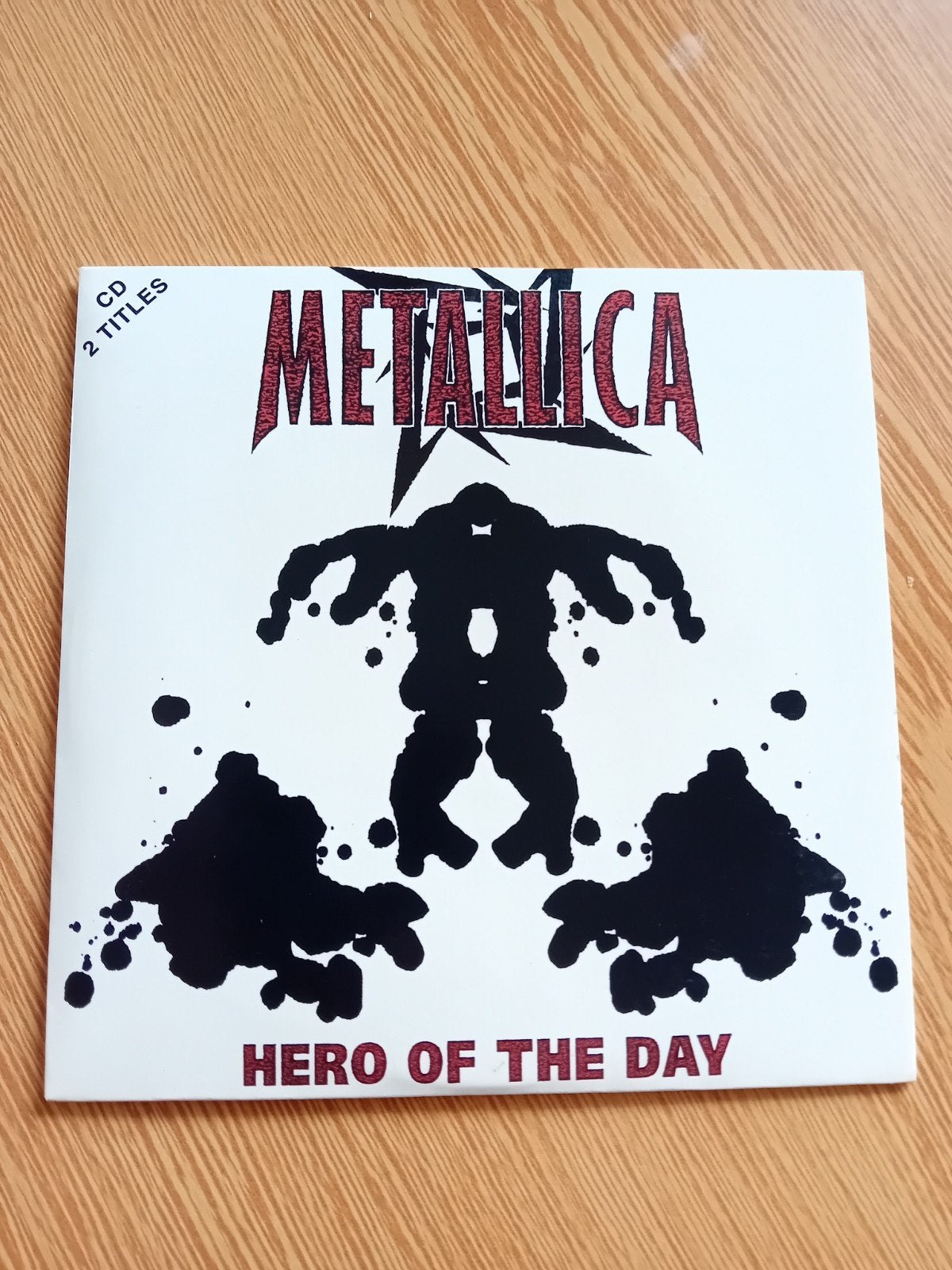 Metallica - Hero of the Day CD Single (2 tracks), Ophalen of Verzenden, Zo goed als nieuw, Hardrock, Single