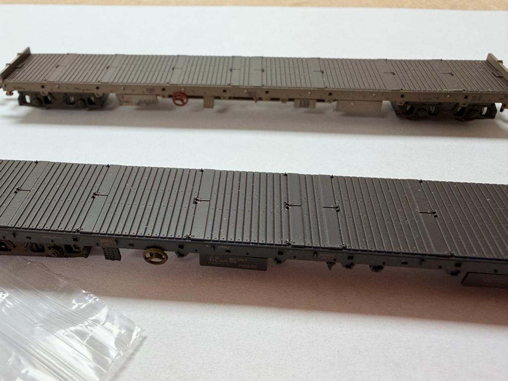2 x minitrix rongen wagons, Gelijkstroom, Trix, Ophalen of Verzenden, Nieuw