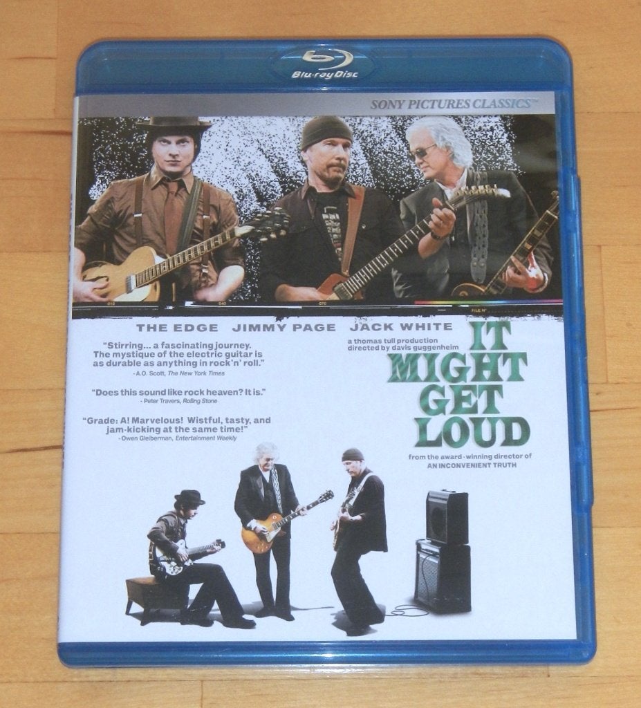 blu ray - It Might Get Loud - The Egde Jimmy page Jack White, Cd's en Dvd's, Verzenden, Zo goed als nieuw, Muziek en Concerten