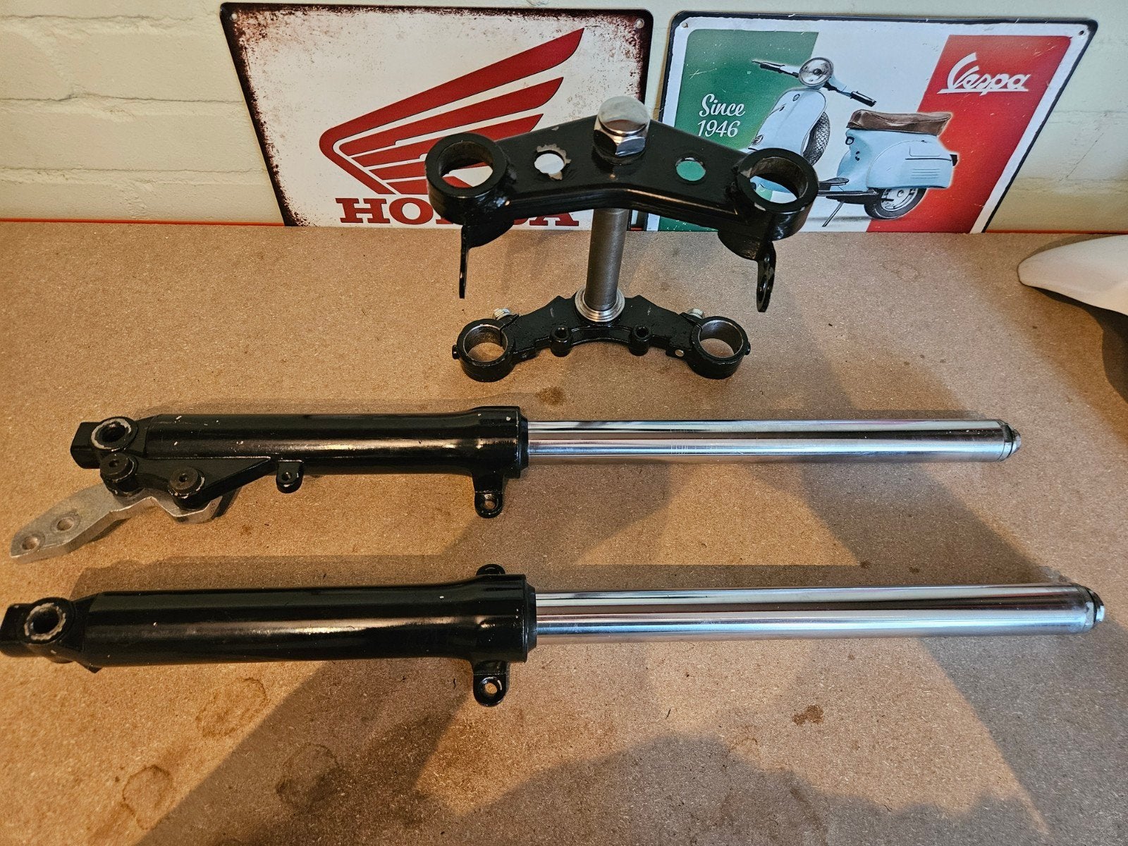 complete voorvork 61cm hoog, Ophalen of Verzenden, Gebruikt, Overige typen