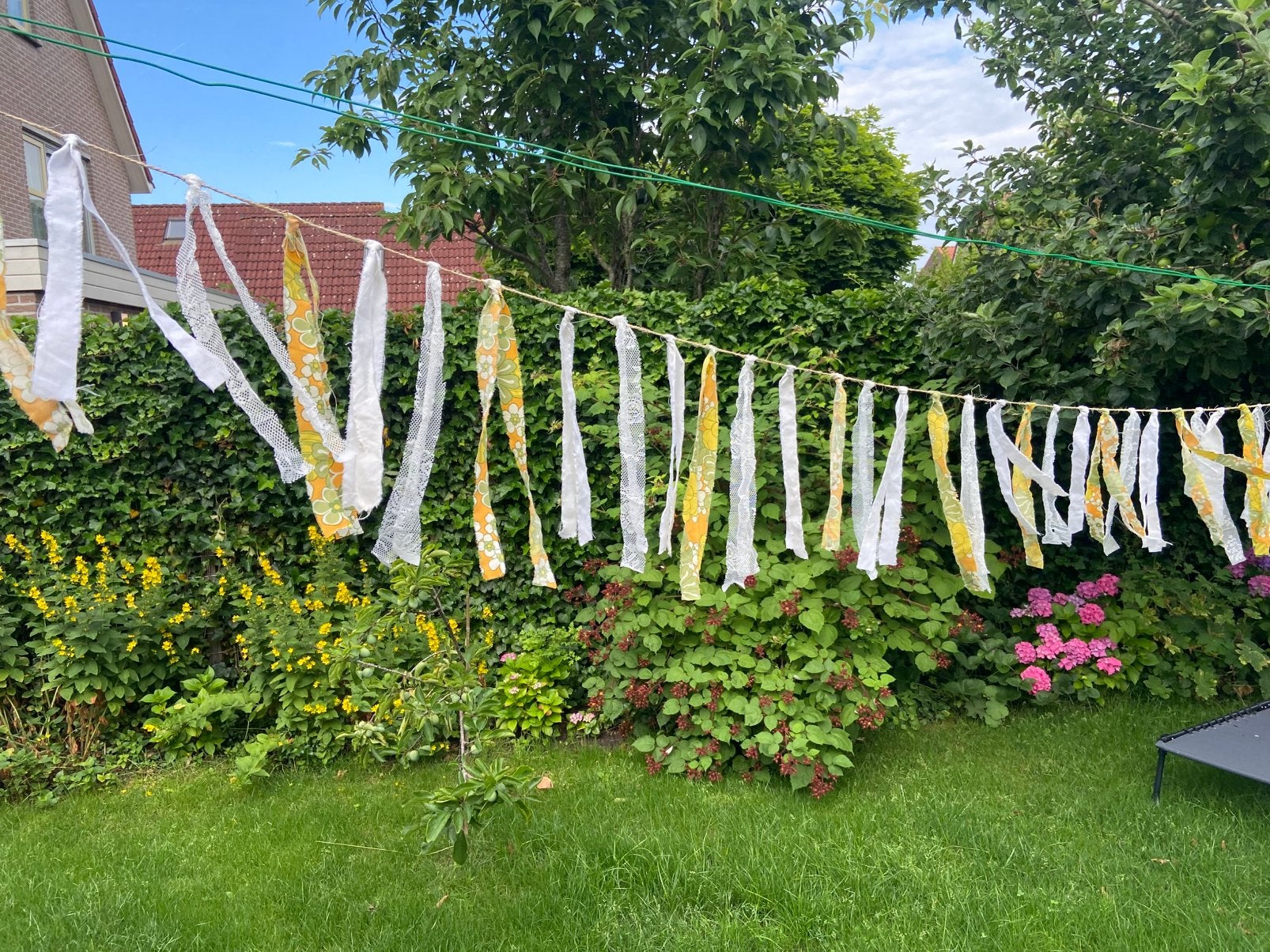 5 meter retro slinger, Ophalen, Nieuw, Versiering, Geboorte of Huwelijk