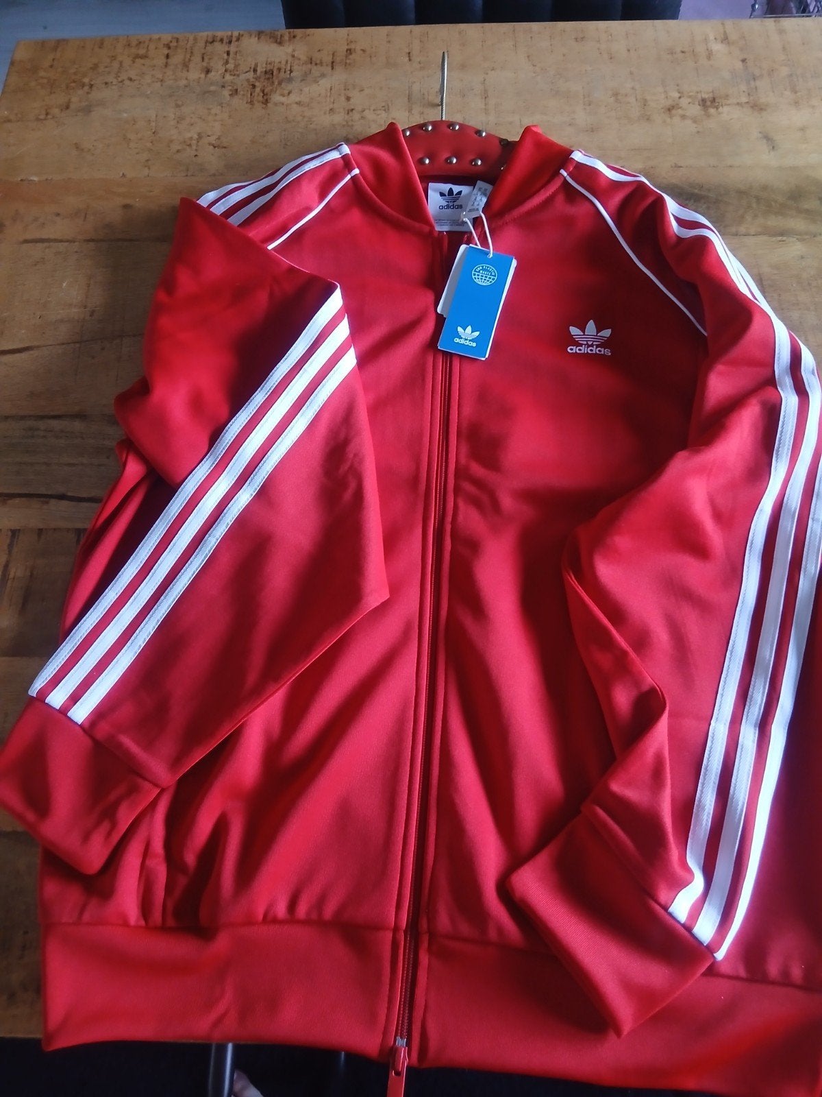 Adidas Originals Trainingsjack – Nieuw met kaartje, Ophalen of Verzenden, Nieuw, Rood, Algemeen