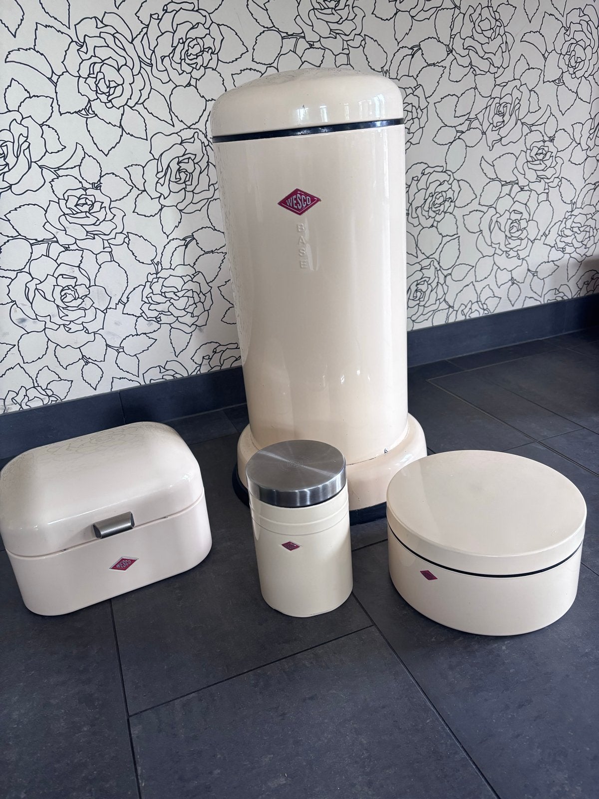 Wesco Keuken Set crème/vanille, Ophalen, Gebruikt