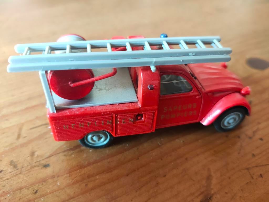 Citroën 2CV pick-up 1:43 Norev nr43, Ophalen of Verzenden, Gebruikt, Auto, Norev