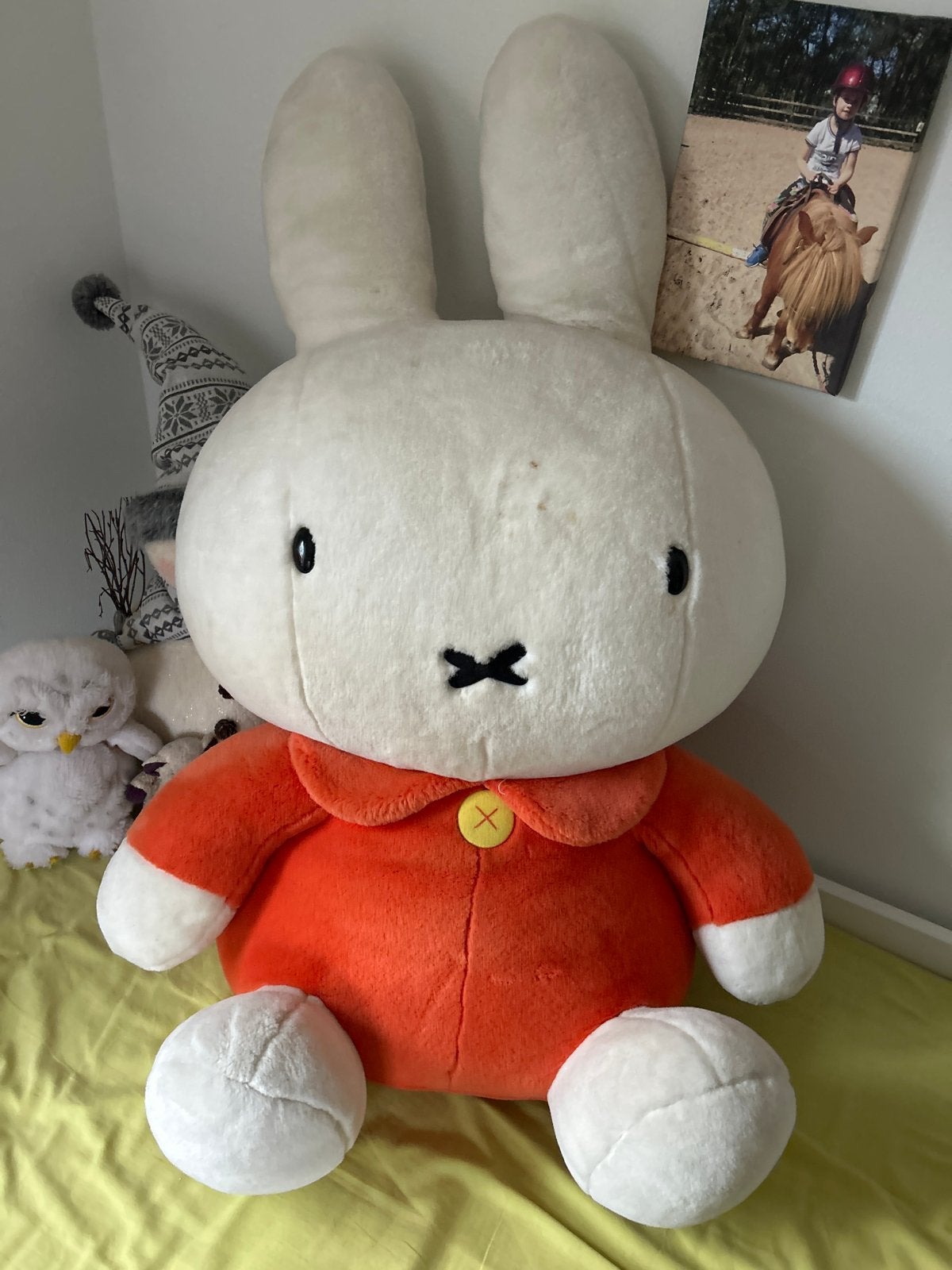 Grote Nijntje knuffel  (h x b =100 x 70), Gebruikt, Overige merken, Konijn, Nijntje