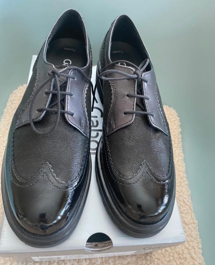 NIEUW! Gabor veterschoen maat 41, Kleding | Dames, Schoenen, Schoenen met lage hakken, Zwart, Ophalen of Verzenden, Zo goed als nieuw