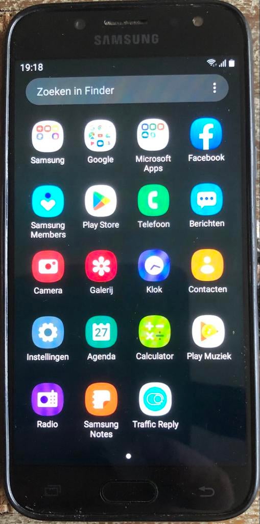 Samsung Galaxy J5 (2017) - Zwart - 16GB, Ophalen, Overige modellen, Zwart, Touchscreen