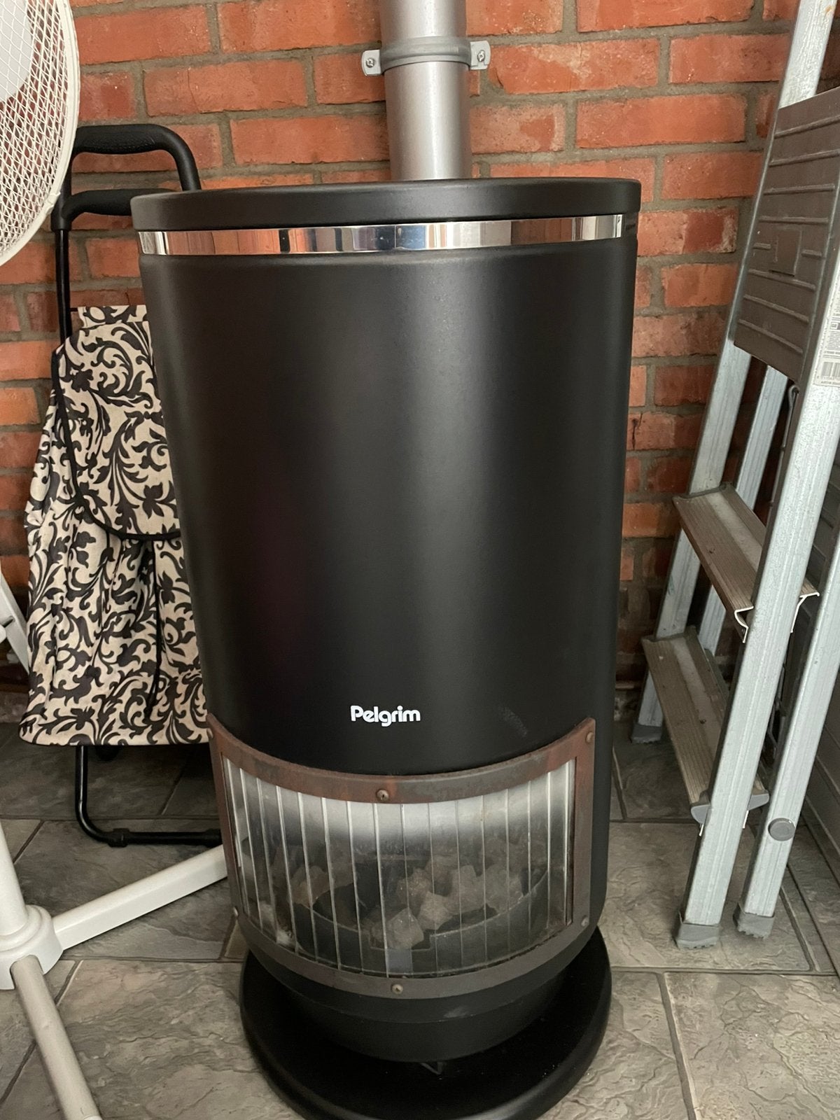 Mooie pelgrim kachel, Huis en Inrichting, Kachels, Ophalen, Gebruikt, Gas, Vrijstaand