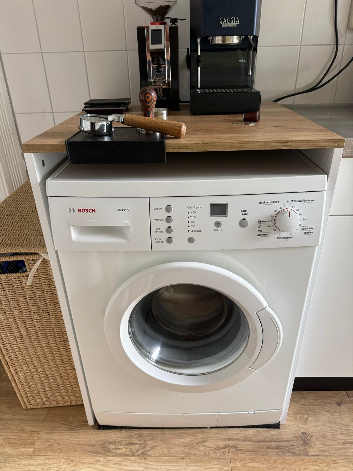 Bosch Maxx 6 Wasmachine - Goede staat, Witgoed en Apparatuur, Ophalen, 6 tot 8 kg, Voorlader, Kort programma