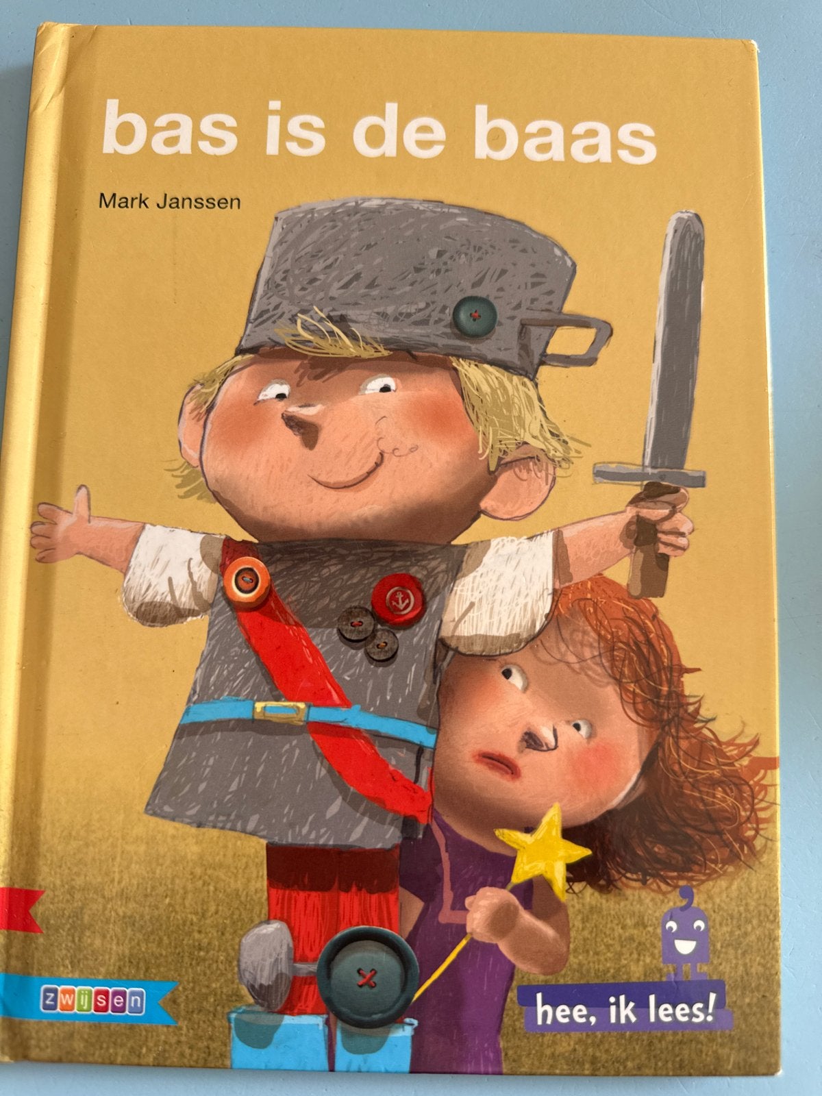 Bas is de Baas - AVI START leesboekje, Boeken, Ophalen, Fictie algemeen, Jongen of Meisje, Zo goed als nieuw