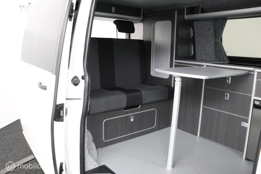 VW Transporter Buscamper 2.0TDi 102Pk Inbouw nieuw Californi, Airbags, Volkswagen, Tot en met 4, Tot 5 meter