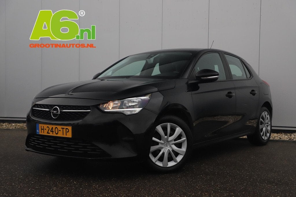 Opel Corsa 1.2 Edition 102PK Navigatie Carplay Android Airco, Voorwielaandrijving, Stof, Gebruikt, Euro 6
