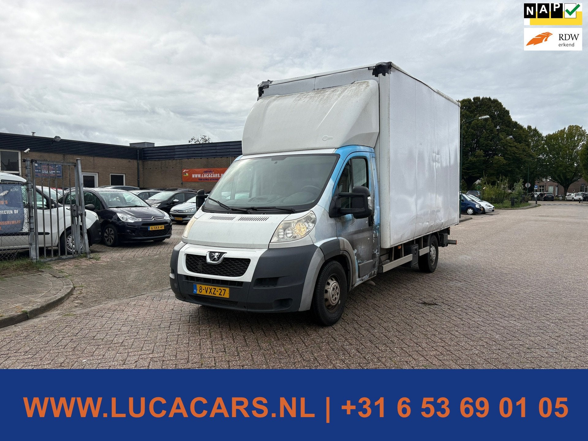 Peugeot Boxer 335 2.2 HDI L3H2 Laadklep, Auto's, Voorwielaandrijving, Euro 5, 2740 kg, Gebruikt