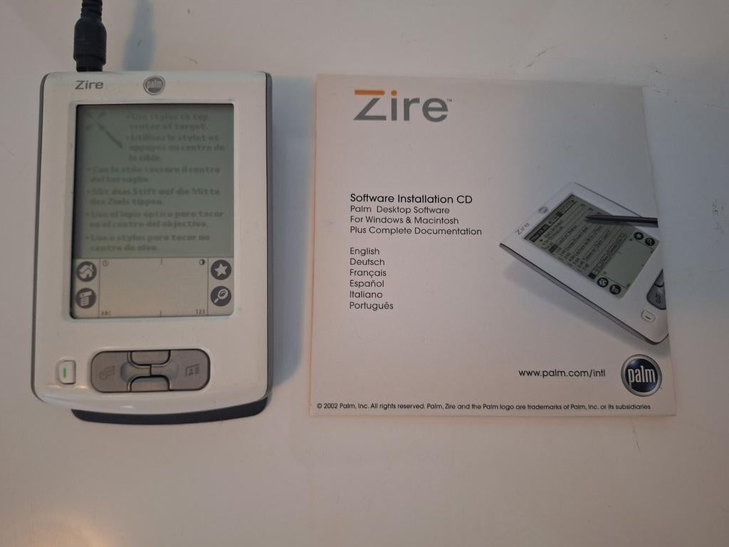 Palm Zire PDA, Telecommunicatie, Pda's, Gebruikt, Ophalen of Verzenden, PalmOS, Met stylus of aanraakpen
