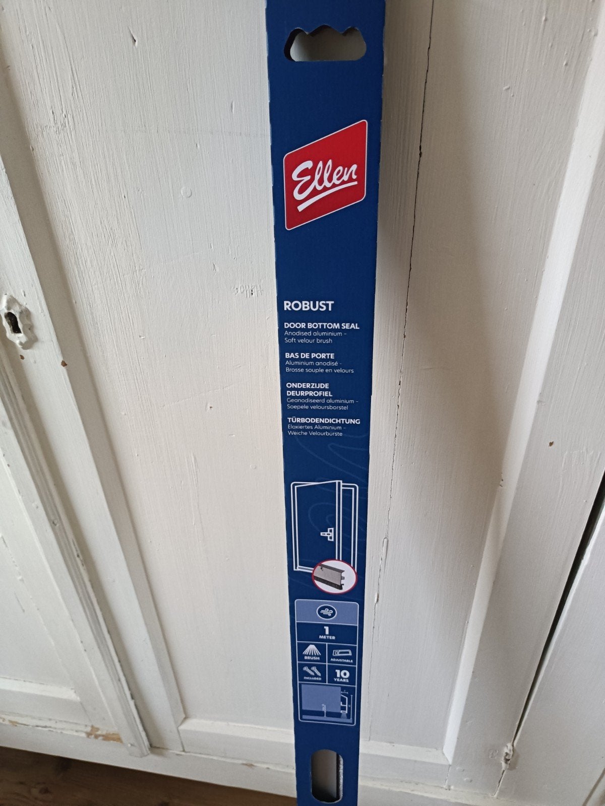 Ellen Robust Deurprofiel - Tochtstrip met borstel, Doe-het-zelf en Verbouw, Deuren en Horren, Ophalen