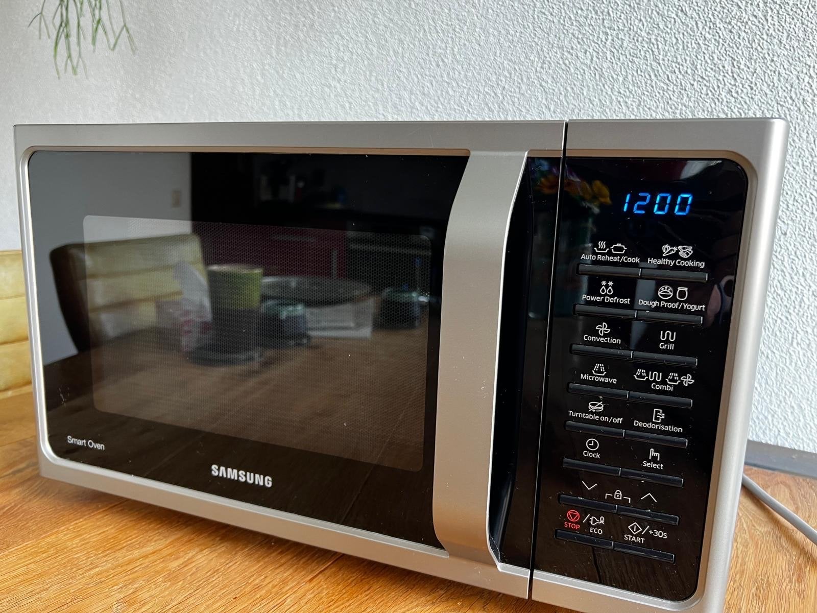 Samsung Smart Oven MC28H5015CS - Combimagnetron, Witgoed en Apparatuur, Ophalen, Combimagnetron, Gebruikt, Grill